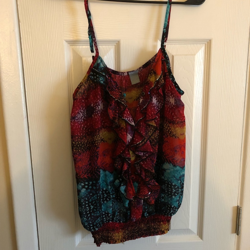 Charlotte Russe Spaghetti Strap blouse